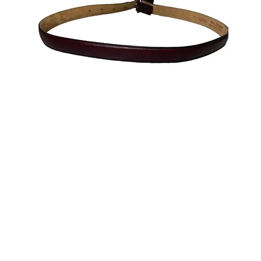 Justin Vintage 90s Heart buckle Top Grain Cowhide Leather Belt Women’s Size 30